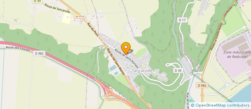 localisation de l'entreprise MADAME MARINE MORIN  TANCARVILLE