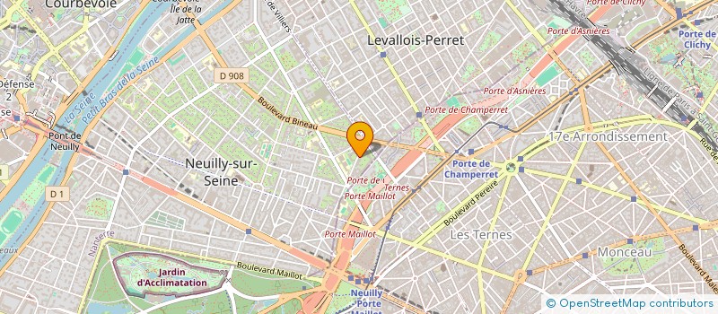 localisation de l'entreprise MADAME MARINE MOTAIS DE NARBONNE à NEUILLY-SUR-SEINE
