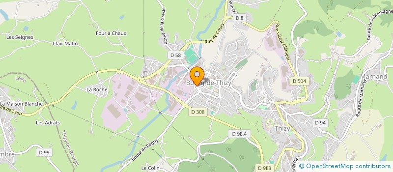 localisation de l'entreprise MADAME MARINE MOURGUE  COURS