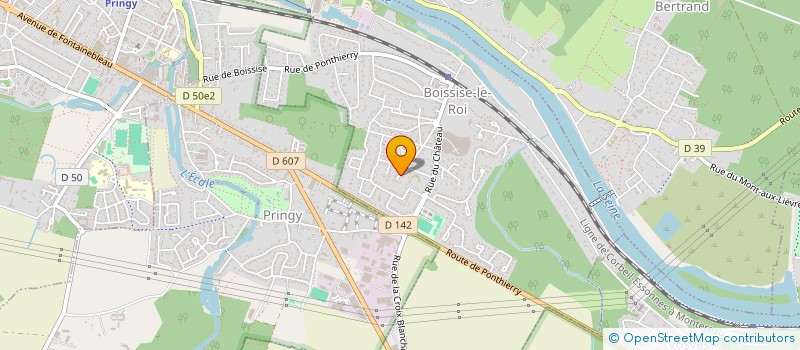 localisation de l'entreprise MADAME MARINE MOURGUES  BOISSISE-LE-ROI