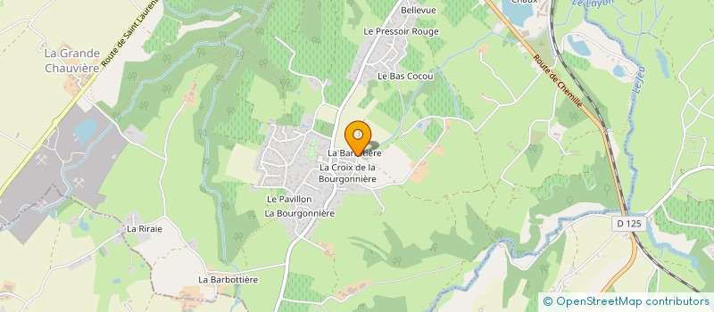 localisation de l'entreprise MADAME MARINE MOUSSEAU  CHAUDEFONDS-SUR-LAYON