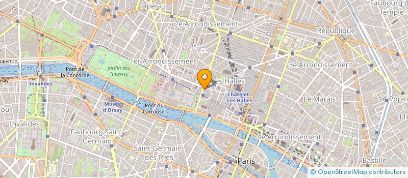 localisation de l'entreprise MADAME MARINE MULTIER  PARIS