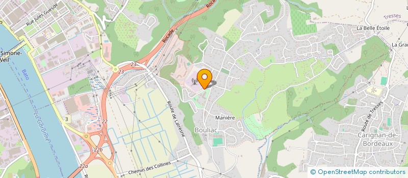 localisation de l'entreprise MADAME MARINE MUR  BOULIAC