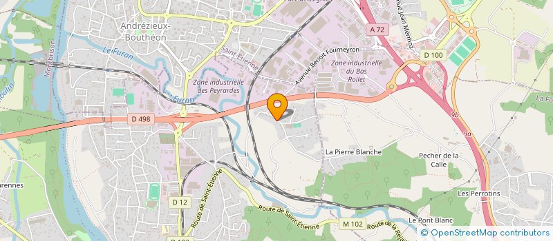 localisation de l'entreprise MADAME MARINE MURE  SAINT-JUST-SAINT-RAMBERT