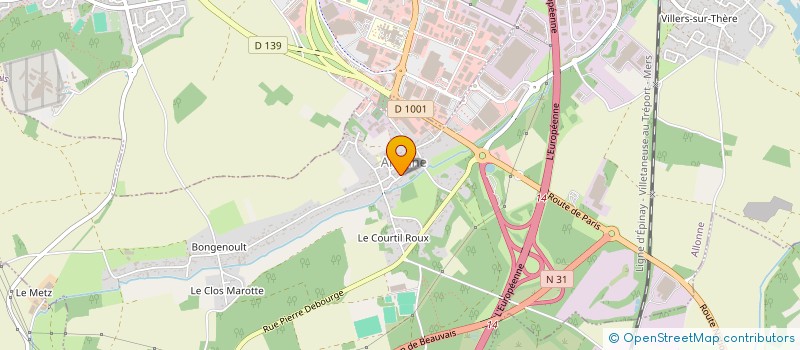 localisation de l'entreprise MADAME MARINE MUZARD  ALLONNE