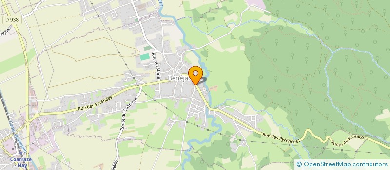 localisation de l'entreprise MADAME MARINE NAUDIN  BENEJACQ