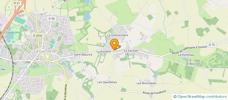 localisation de l'entreprise MADAME MARINE NAULEAU  LA GARNACHE