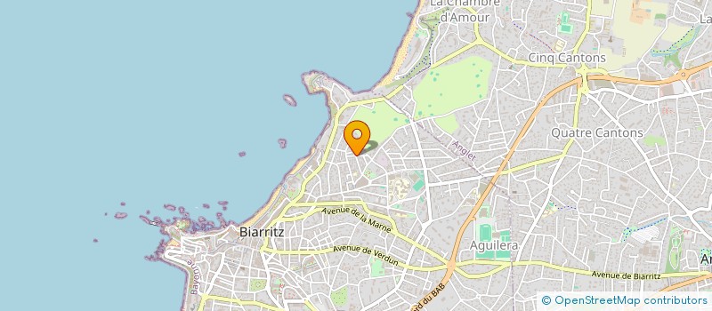 localisation de l'entreprise MADAME MARINE NEDJAM à BIARRITZ