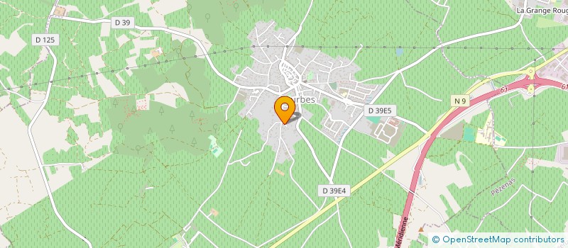 localisation de l'entreprise MADAME MARINE NEGRE  TOURBES