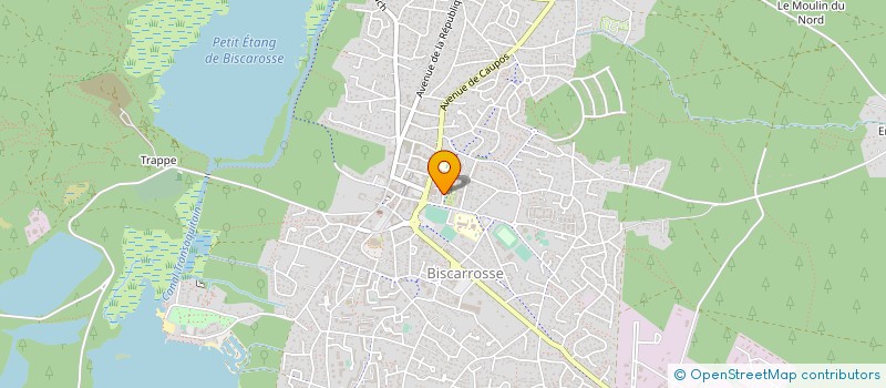 localisation de l'entreprise MADAME MARINE NOIRT  BISCARROSSE