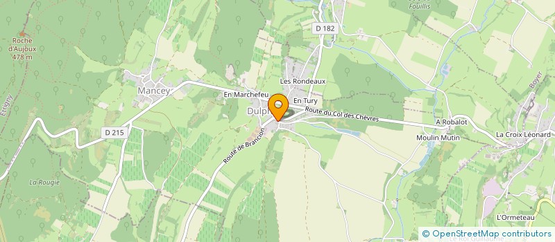 localisation de l'entreprise MADAME MARINE NOLY  ETRIGNY