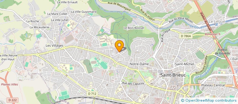 localisation de l'entreprise MADAME MARINE NOVINCE à SAINT-BRIEUC