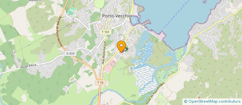 localisation de l'entreprise MADAME MARINE ODONE à PORTO-VECCHIO