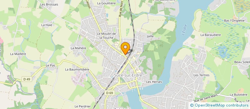 localisation de l'entreprise MADAME MARINE OLIVIER  SUCE-SUR-ERDRE