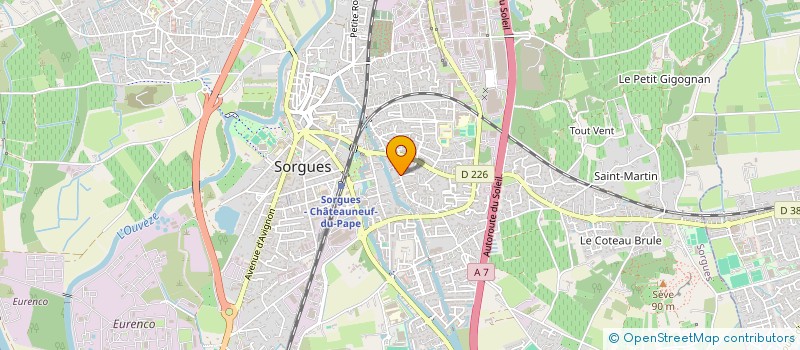 localisation de l'entreprise MADAME MARINE ORSCHULLOCK  SORGUES