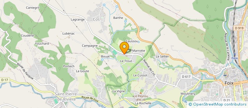 localisation de l'entreprise MADAME MARINE OSTERMANN  PERIGNY