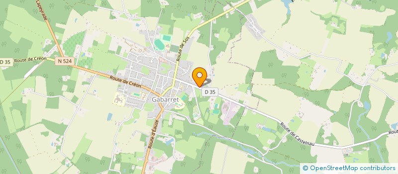 localisation de l'entreprise MADAME MARINE PABLO  GABARRET