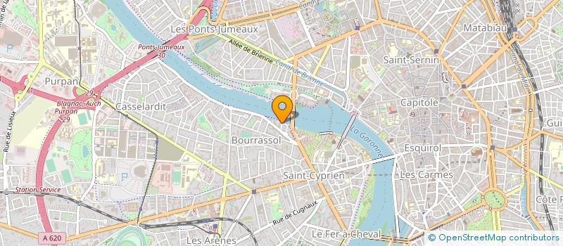 localisation de l'entreprise MADAME MARINE PACAUT à TOULOUSE