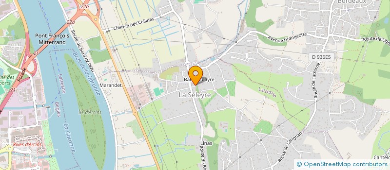 localisation de l'entreprise MADAME MARINE PALAS  BOULIAC