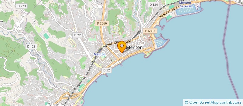 localisation de l'entreprise MADAME MARINE PAOLI à MENTON