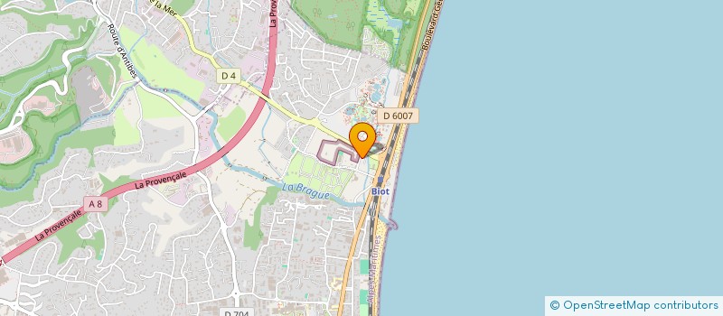 localisation de l'entreprise MADAME MARINE PAONE  ANTIBES