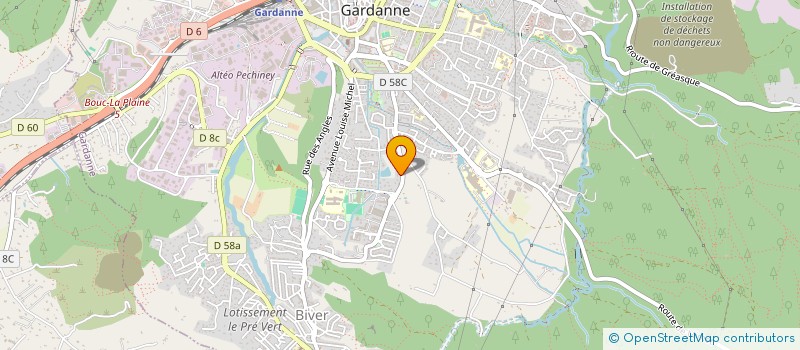 localisation de l'entreprise MADAME MARINE PARISI à GARDANNE