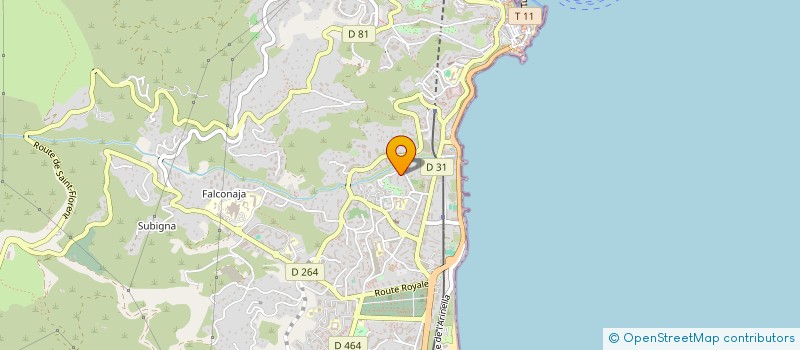 localisation de l'entreprise MADAME MARINE PASQUALINI à BASTIA