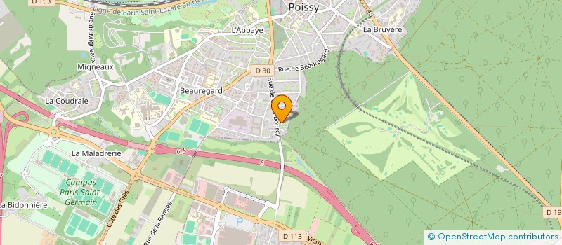 localisation de l'entreprise MADAME MARINE PATERNOSTER  POISSY