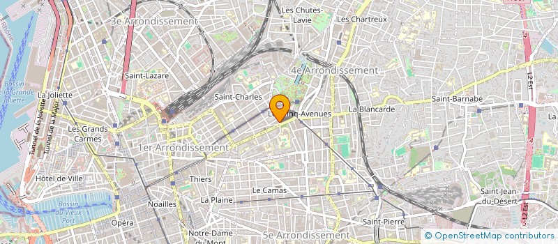 localisation de l'entreprise MADAME MARINE PAYA à MARSEILLE