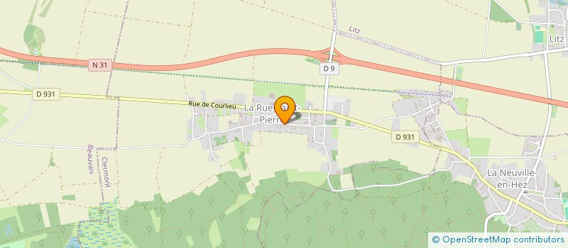 localisation de l'entreprise MADAME MARINE PAYEL  HAUDIVILLERS