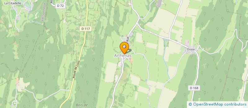 localisation de l'entreprise MADAME MARINE PECQUERIAUX  LA CHAILLEUSE