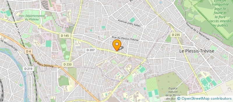 localisation de l'entreprise MADAME MARINE PEDROSO  CHAMPIGNY-SUR-MARNE
