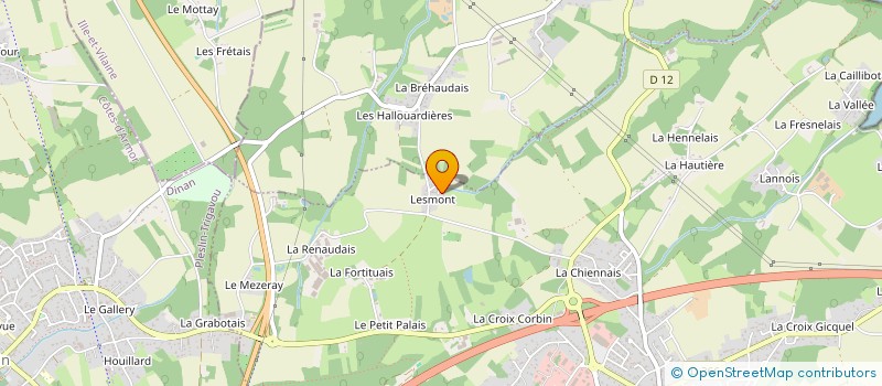 localisation de l'entreprise MADAME MARINE PELLEGRINI  PLOUER-SUR-RANCE