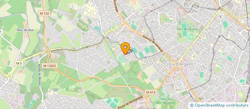 localisation de l'entreprise MADAME MARINE PERALTA à MONTPELLIER
