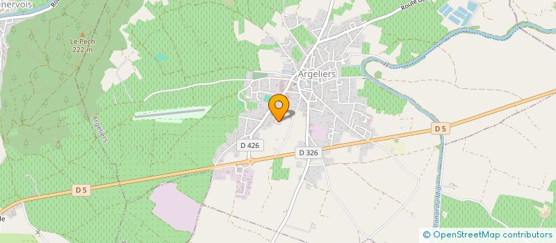 localisation de l'entreprise MADAME MARINE PEREZ  ARGELIERS