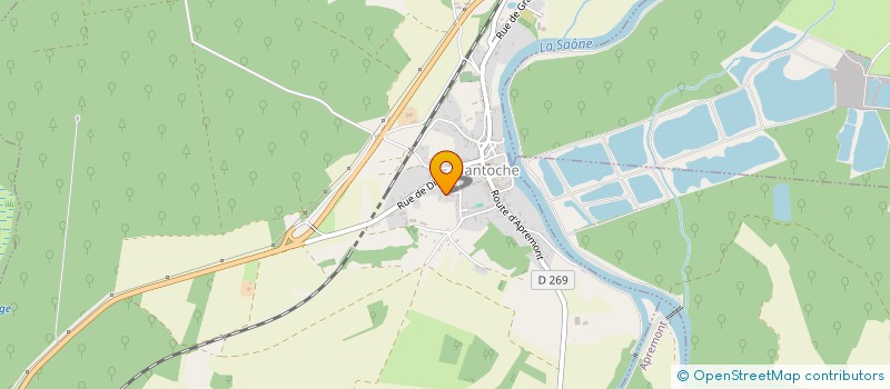 localisation de l'entreprise MADAME MARINE PERNIN  MANTOCHE