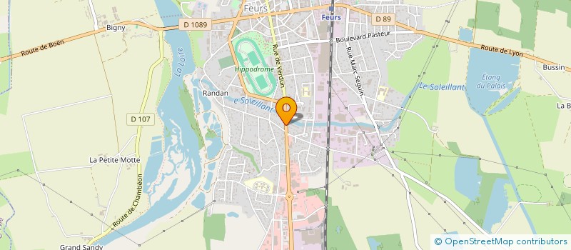 localisation de l'entreprise MADAME MARINE PERRET  CUZIEU