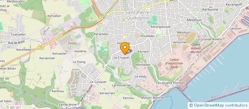 localisation de l'entreprise MADAME MARINE PERSON à BREST