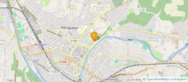 localisation de l'entreprise MADAME MARINE PETIT  PERIGUEUX