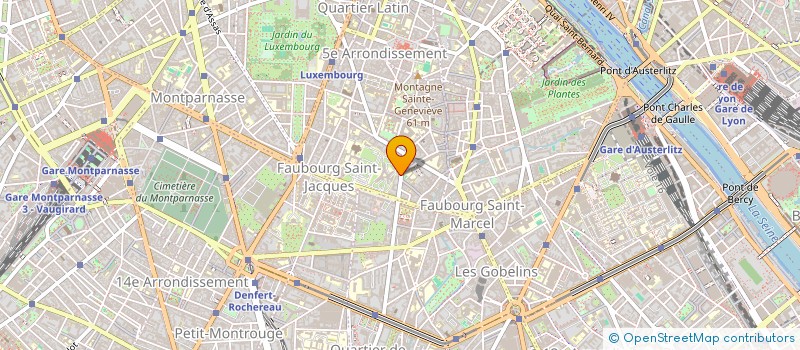 localisation de l'entreprise MADAME MARINE PETRI à PARIS