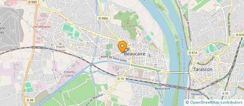 localisation de l'entreprise MADAME MARINE PICHON  TARASCON