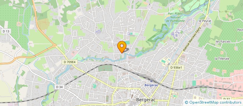 localisation de l'entreprise MADAME MARINE PICQUART  CENON