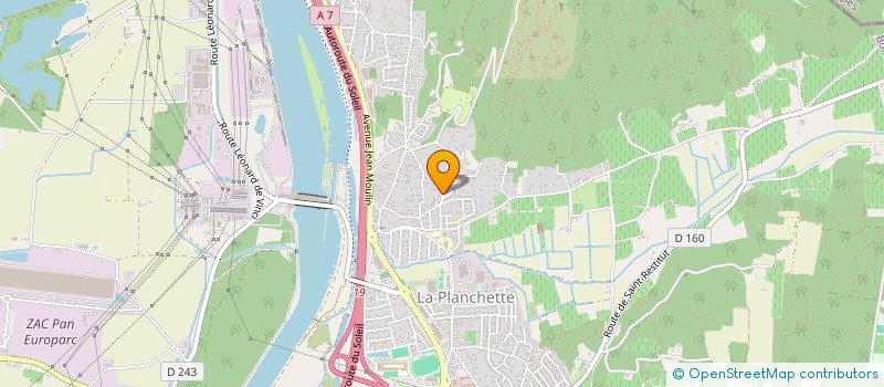 localisation de l'entreprise MADAME MARINE PIERRE  BOLLENE