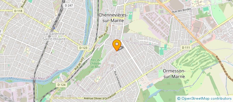 localisation de l'entreprise MADAME MARINE PIERRE à CHENNEVIERES-SUR-MARNE