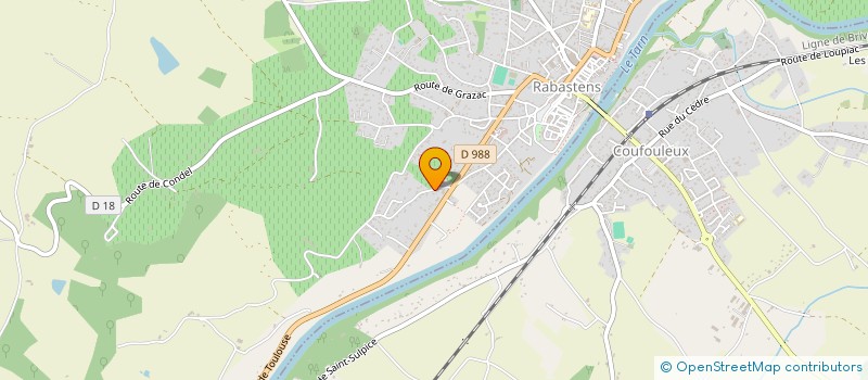 localisation de l'entreprise MADAME MARINE PIERRU  RABASTENS