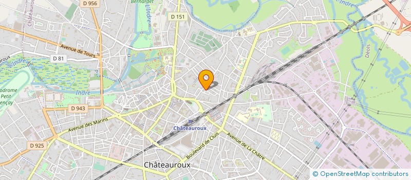 localisation de l'entreprise MADAME MARINE PIETROWIAK à CHATEAUROUX