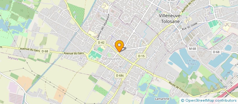 localisation de l'entreprise MADAME MARINE PINASA  FROUZINS