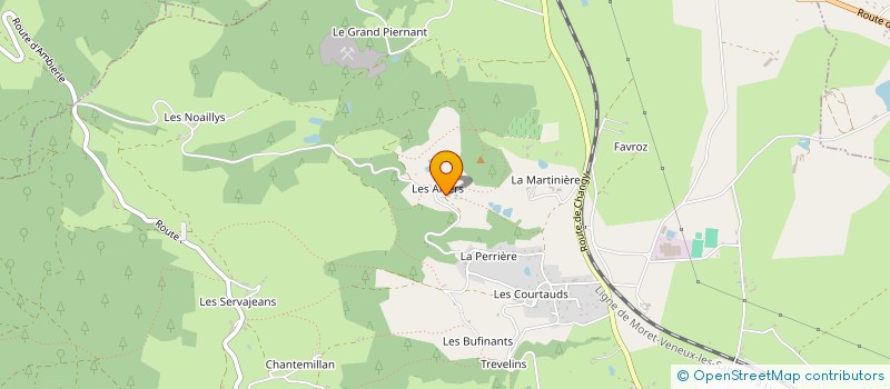 localisation de l'entreprise MADAME MARINE PITRA  AMBIERLE