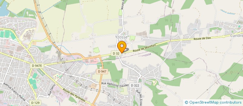 localisation de l'entreprise MADAME MARINE PLACHOT  YZOSSE