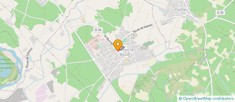 localisation de l'entreprise MADAME MARINE PLANA  THEZAN-LES-BEZIERS